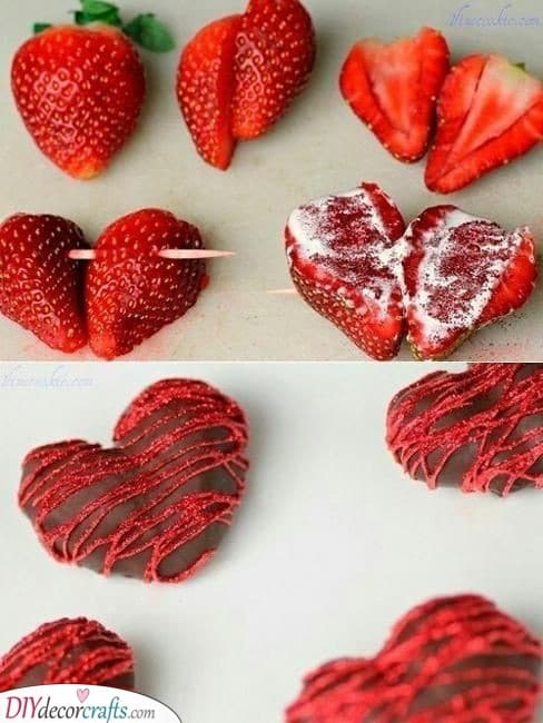 Chocolate Coated Strawberries - Delicious and Rich