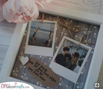 Photos in a Frame - Valentines Day Gift Ideas for Her