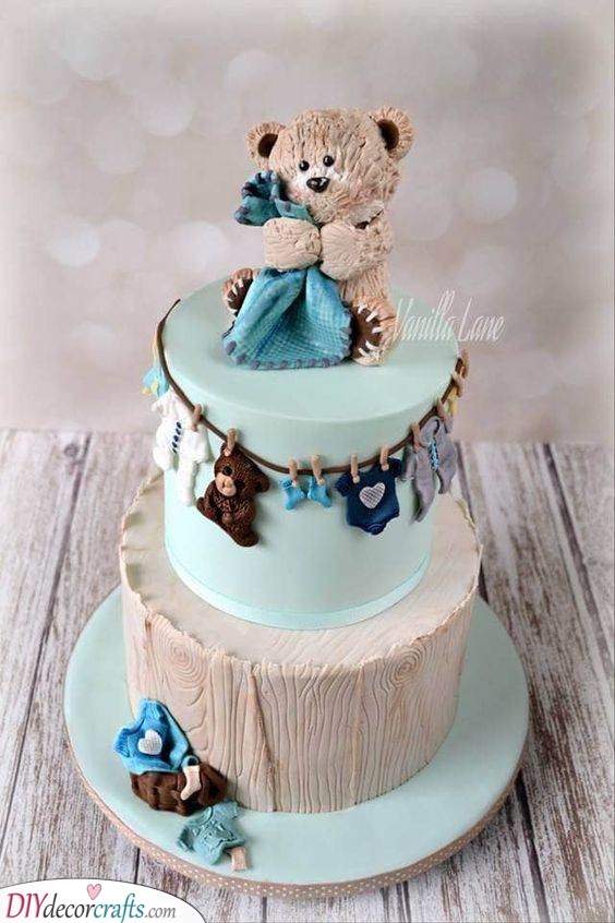 Baby Shower Cake Ideas for Boys - Cakes for Baby Boys
