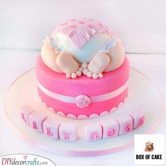 Baby Shower Cake Ideas for Girls - Cakes for Girls