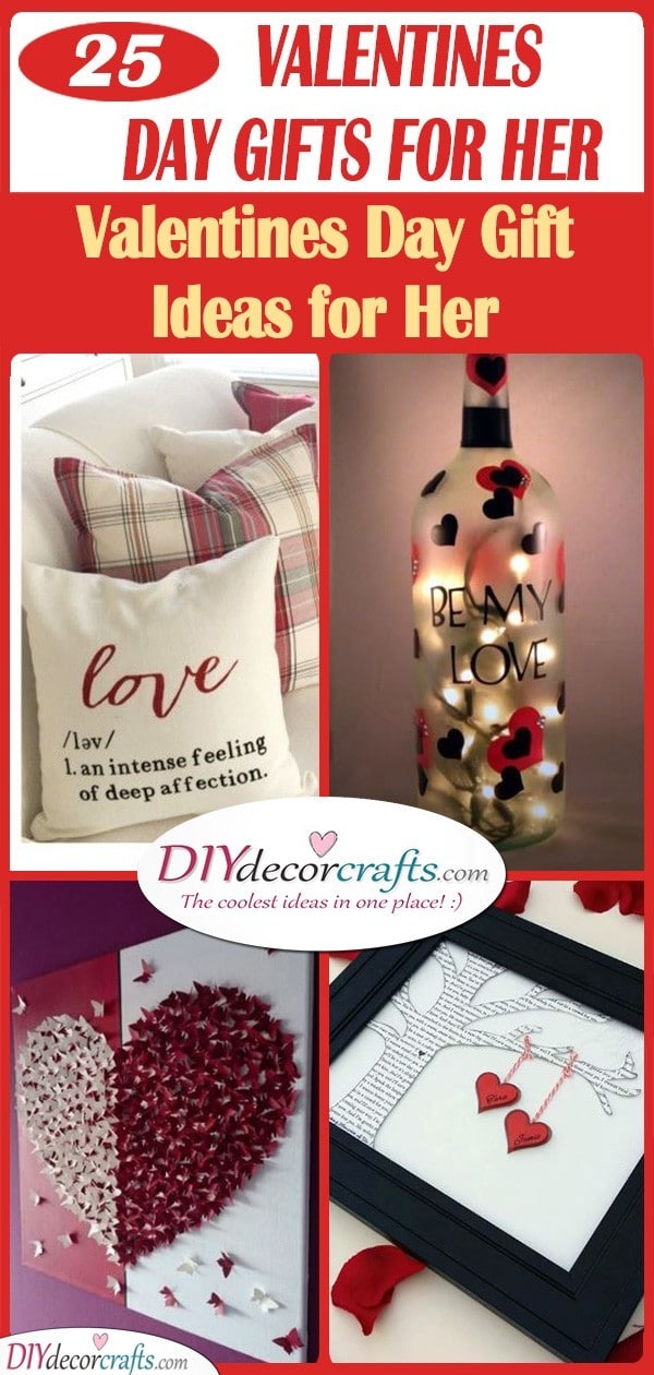 25 UNIQUE VALENTINES DAY GIFTS FOR HER - Valentines Day Gift Ideas for Her