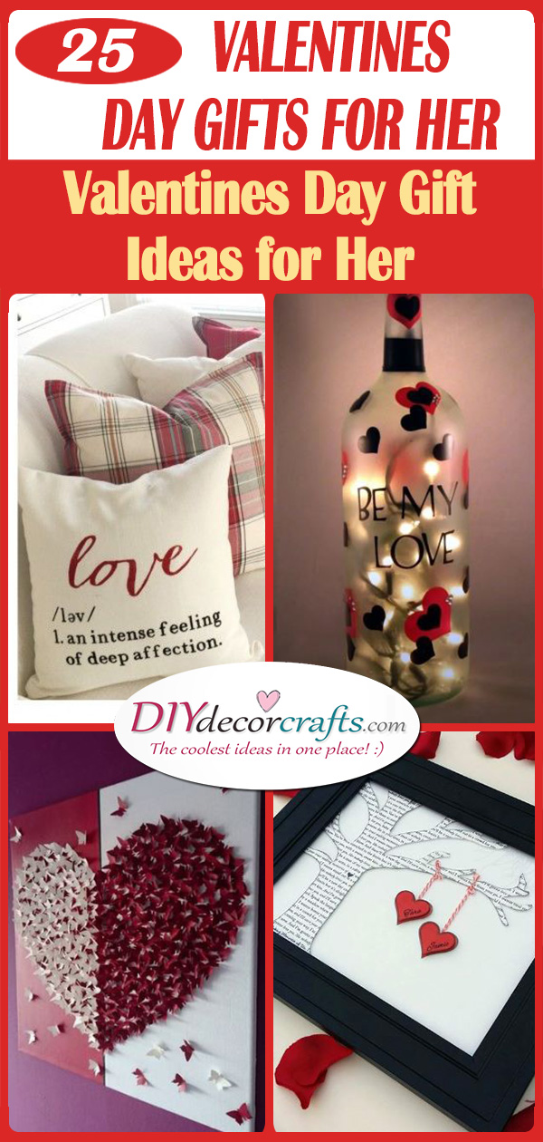 25 UNIQUE VALENTINES DAY GIFTS FOR HER - Valentines Day Gift Ideas for Her