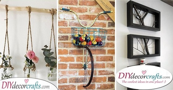 25 DIY WALL DECOR IDEAS - Homemade Wall Decoration Ideas
