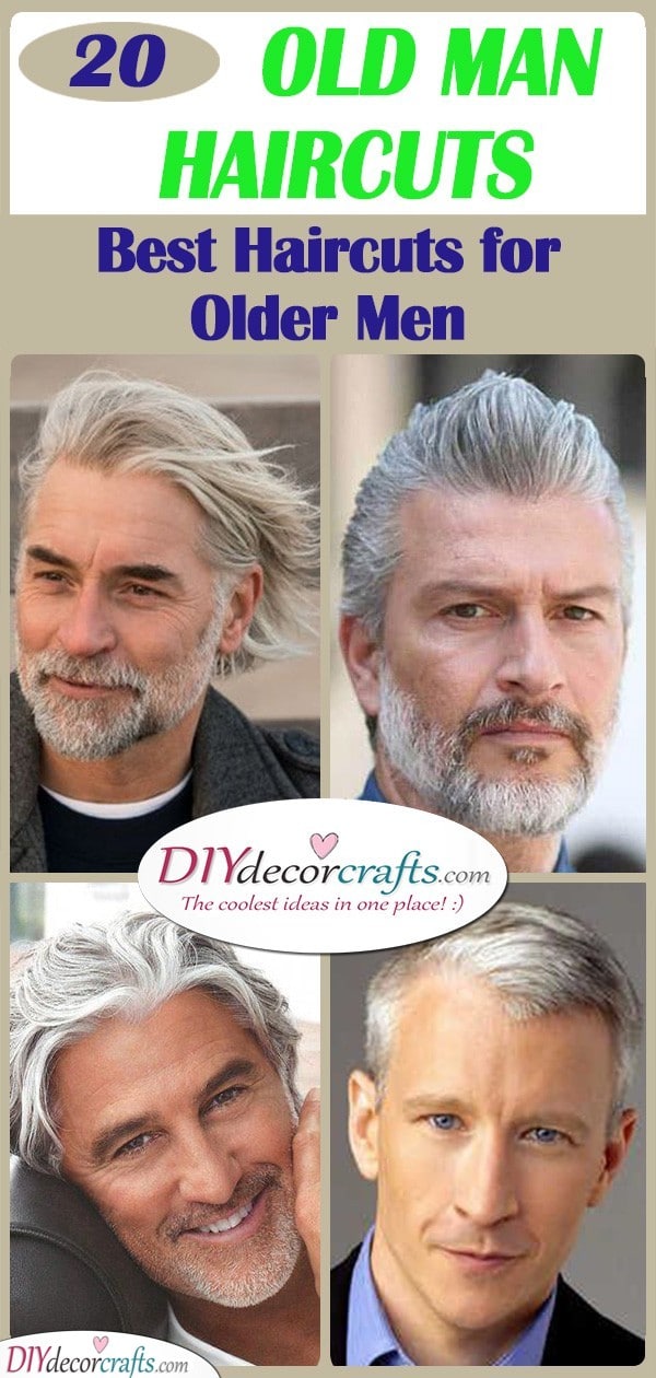 OLD MAN HAIRCUTS - Best Haircuts for Older Men