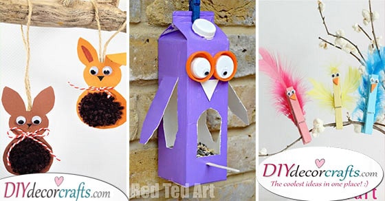 30 EASY SPRING CRAFTS FOR KIDS - The Best Spring Craft Ideas