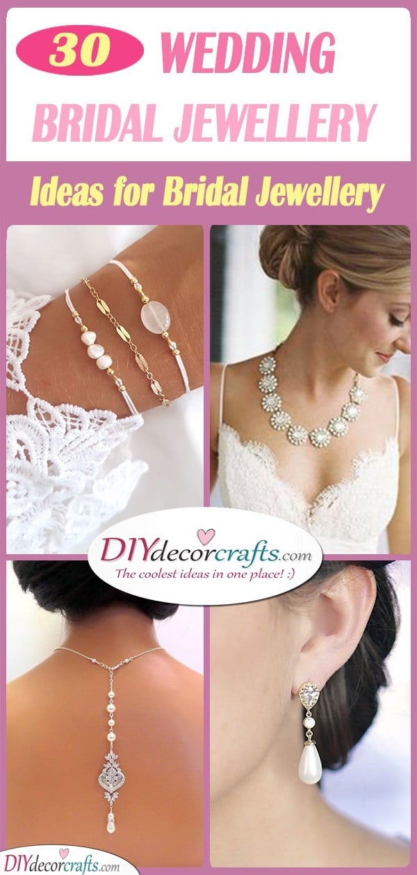 30 WEDDING BRIDAL JEWELLERY - Ideas for Bridal Jewellery