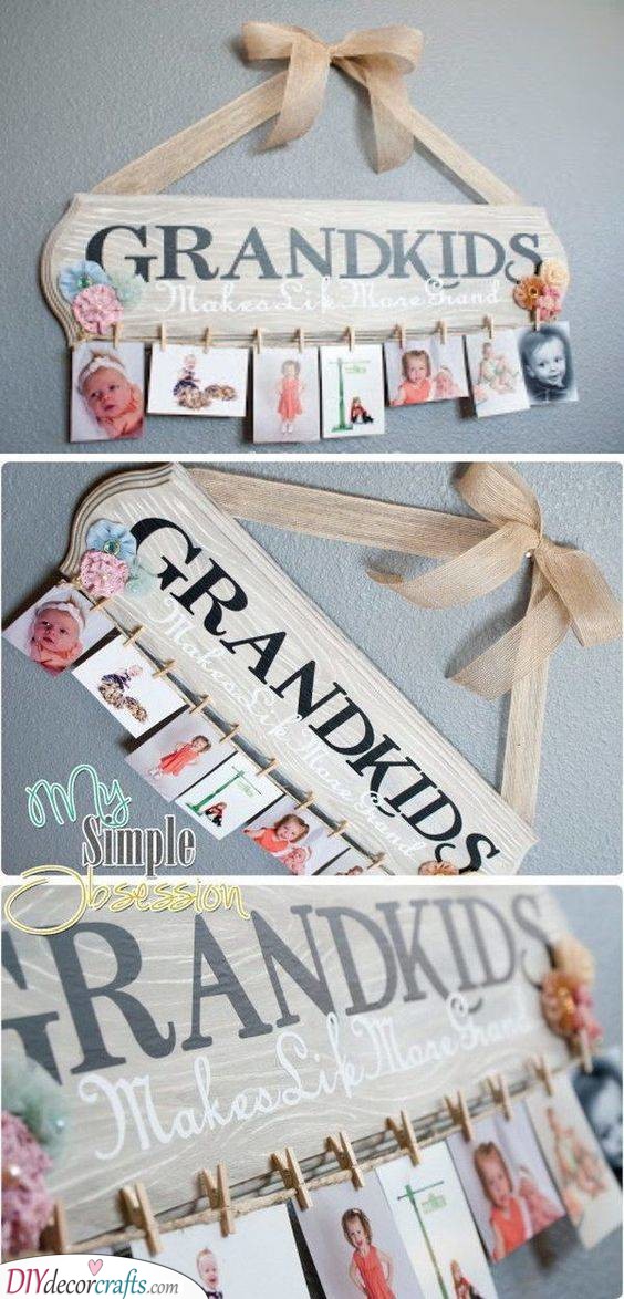 Photos of the Grandkids - Mothers Day Gifts for Grandma