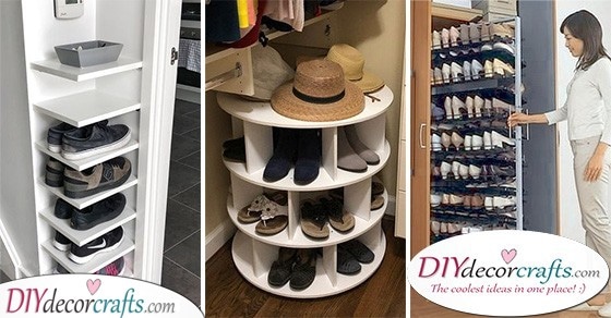 shoe storage for small spaces