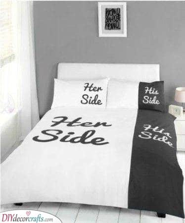 The Two Sides of a Bed - Unique Gifts for Couples