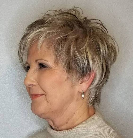 Short Hairstyles For Women Over 50 With Fine Hair For Thin Hair