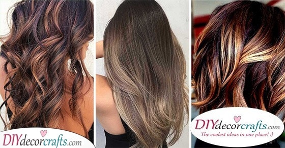 20 HAIR COLOR IDEAS FOR BRUNETTES FOR SUMMER - Summer Hair Color Ideas for Brunettes