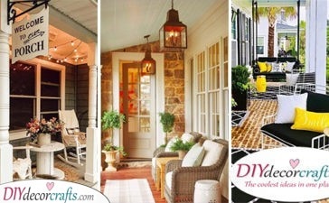 20 SMALL FRONT PORCH IDEAS ON A BUDGET - Small Front Porch Decorating Ideas on a Budget