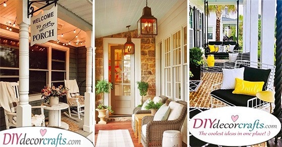 20 SMALL FRONT PORCH IDEAS ON A BUDGET - Small Front Porch Decorating Ideas on a Budget