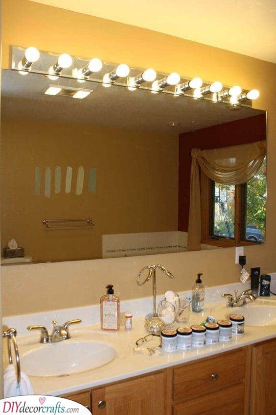 Illuminate the Mirror - Best Lighting for Bathroom