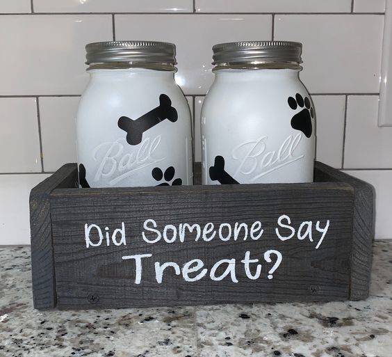 Treats for Your Pet - Mason Jar Craft Ideas