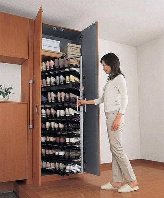 Shoe Storage Ideas - For Small Spaces