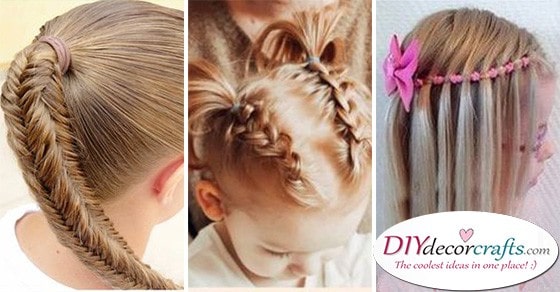 Braided Hairstyles For Little Girls White - 3 - For your little princess grew brilliant queen, good for example, children's haircuts for girls, because of the peculiarities of the structure of hair rising beauties have their contours and shapes, decorations.