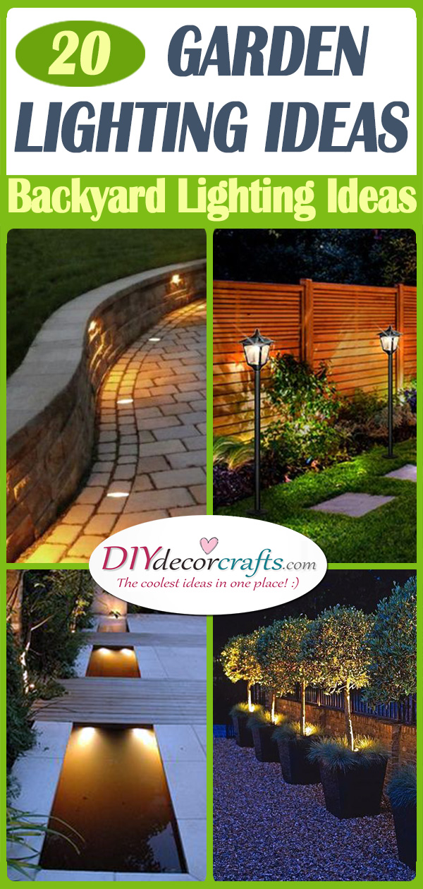 20 GARDEN LIGHTING IDEAS - Backyard Lighting Ideas