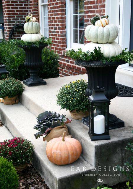 Fall Porch Decorations - Fall Front Porch Decorating Ideas