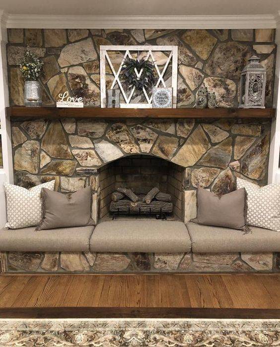 Fireplace Design Ideas - Living Room Ideas with Fireplaces