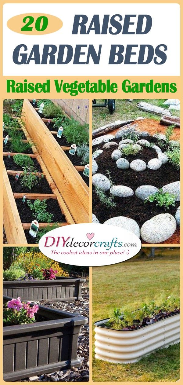 20 RAISED GARDEN BEDS - Raised Vegetable Gardens