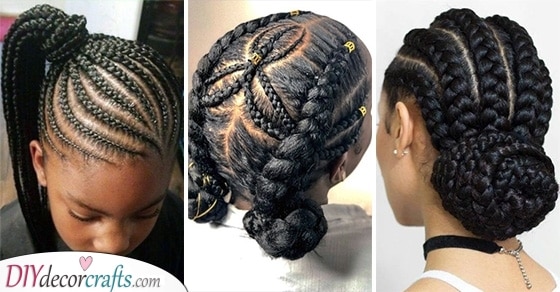 20 BRAIDED HAIRSTYLES FOR BLACK GIRLS - Braids for Black Girls
