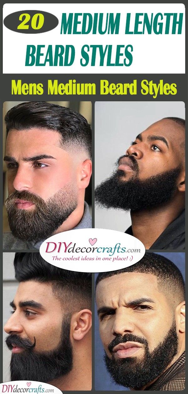 20 MEDIUM LENGTH BEARD STYLES - Mens Medium Beard Styles