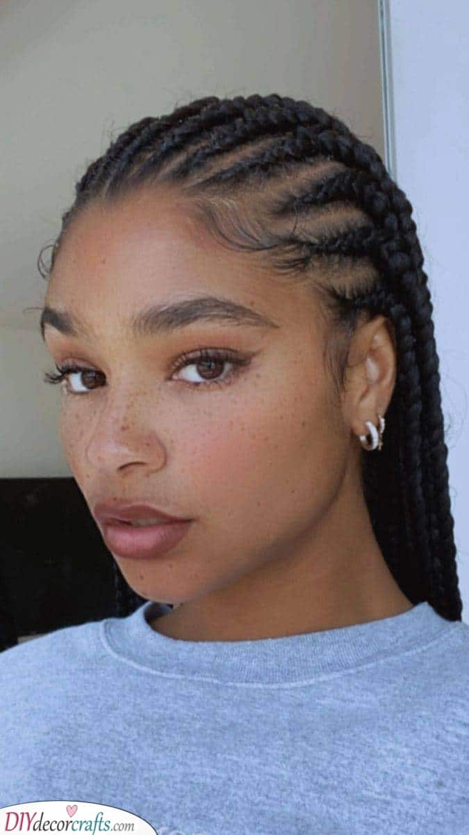 Keeping It Simple - Braided Hairstyles for Black Girls