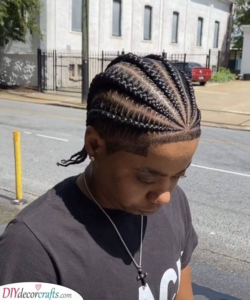 Cool and Fresh - Lines of Cornrows
