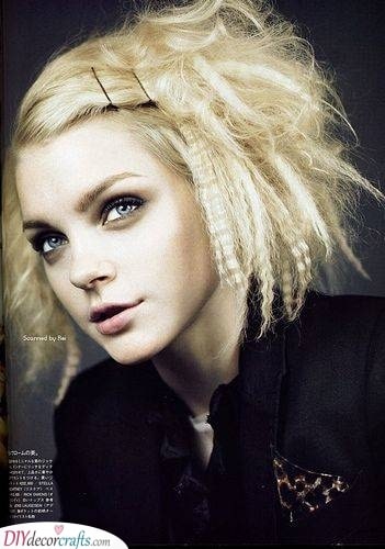 Fun and Youthful - Short Crimped Hair