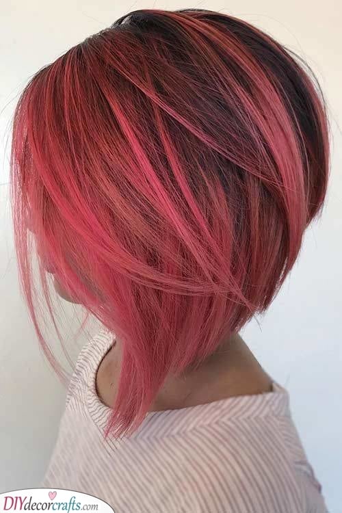 Vibrant and Fabulous – Short Coloured Hair