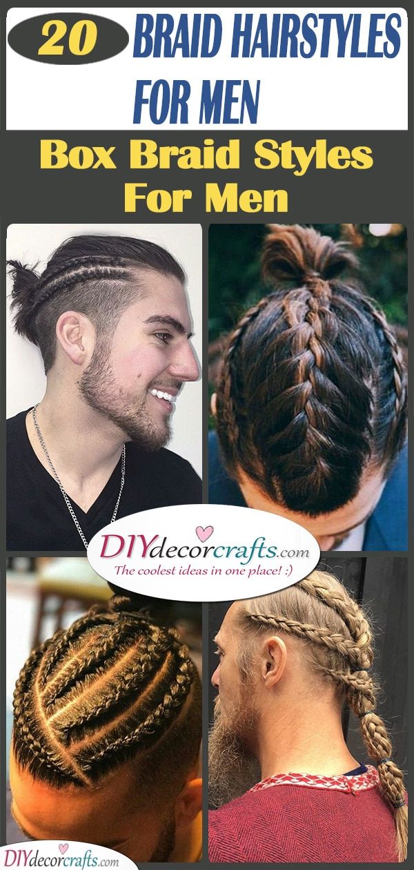 20 BRAID HAIRSTYLES FOR MEN - Box Braid Styles Men