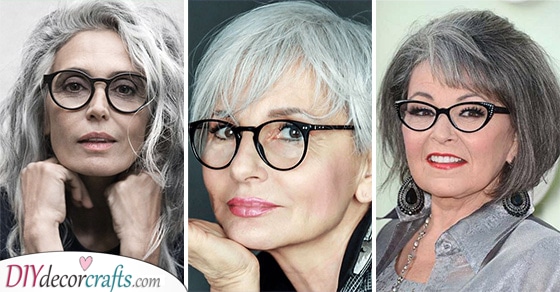20 HAIRSTYLES FOR 50 YEAR OLD WOMAN WITH GLASSES - Over 50 Hairstyles with Glasses