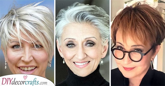 Short Haircuts For Women Over 50 Short Hairstyles For Older Women