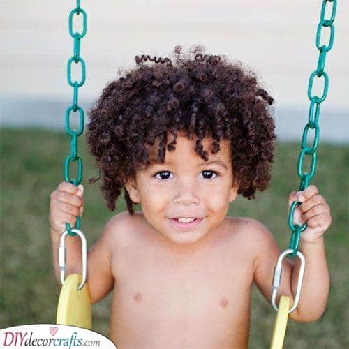 Gorgeous and Fun - Little Boy Haircuts with Curly Hair