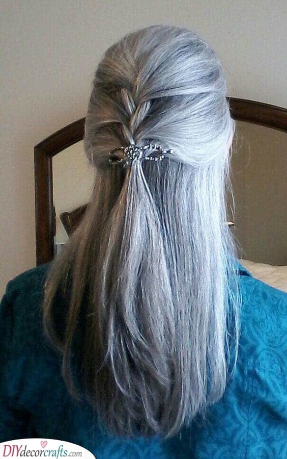 Long Hairstyles for Women Over 50