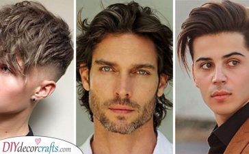20 MENS MEDIUM HAIRSTYLES - Medium Long Haircuts Men