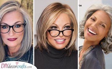 MEDIUM LENGTH HAIRSTYLES FOR WOMEN OVER 50 - Medium Length Hairstyles for Older Women