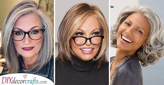 MEDIUM LENGTH HAIRSTYLES FOR WOMEN OVER 50 - Medium Length Hairstyles for Older Women