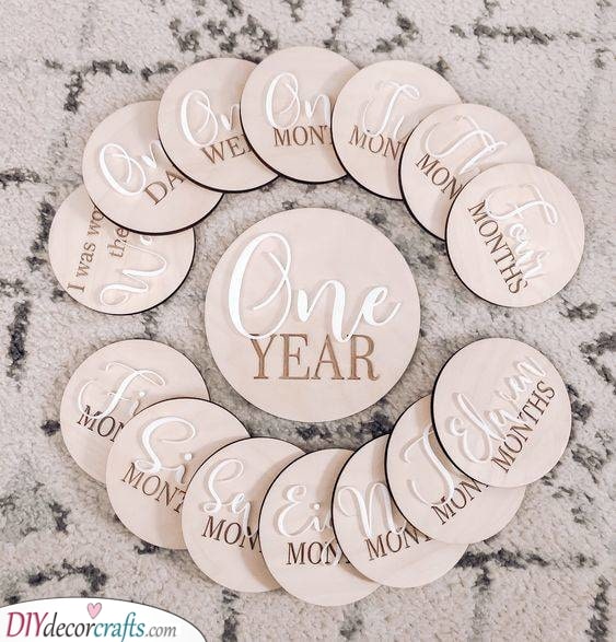 Milestone Markers - Personalized Baby Gifts