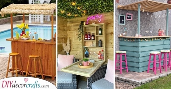 20 OUTDOOR BAR IDEAS FOR BACKYARDS - Garden Pub Ideas