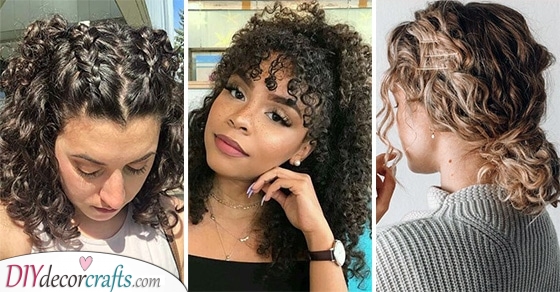 20 CURLY HAIRSTYLES FOR MEDIUM HAIR - Shoulder Length Curly Hair