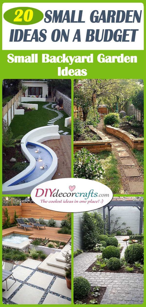 20 SMALL GARDEN IDEAS ON A BUDGET - Small Backyard Garden Ideas